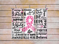 Breast Cancer Awareness Tumbler: Pink Ribbon Support Gift
