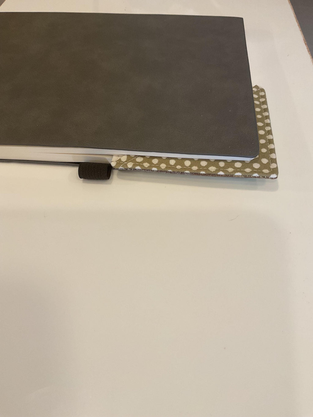 Handmade Fabric Corner Bookmarks - Polka Dot & Modern Set of 4